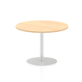 Dynamic Italia 1000mm Poseur Round Table Maple Top 725mm High Leg ITL0145 DD